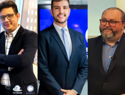 Imagem do post: RecordTV fará testes com Erlan Bastos, Matheus Ribeiro e Alexandre Mota para ocupar vaga de Zucatelli