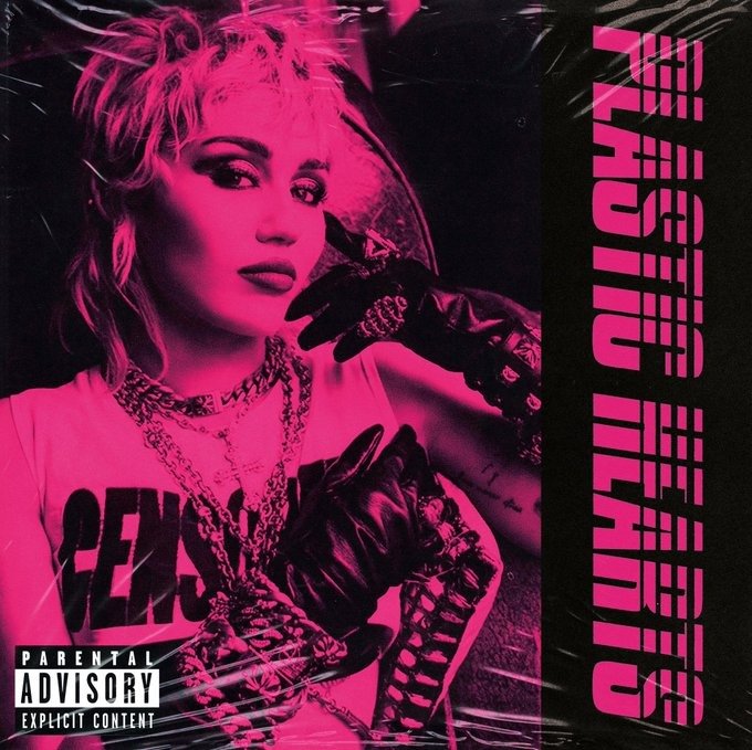 Na primeira semana de seu "Plastic Heart", Miley Cyrus debuta na segunda posição do Top Global do Spotify