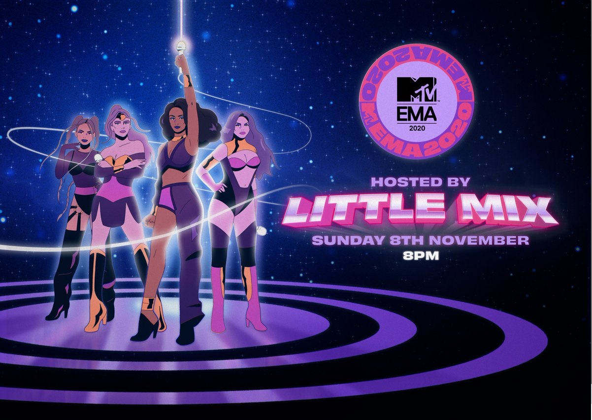 Imagem do post Little Mix irá comandar o MTV EMA 2020