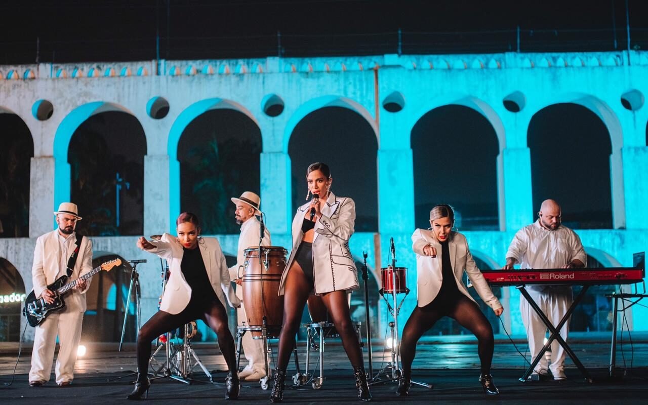 Grammy Latino 2020: Anitta apresenta 'Me Gusta', direto dos Arcos da Lapa no Rio