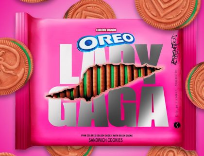 Imagem do post: Em parceria com a “Oreo”, Lady Gaga anuncia biscoitos “Chromatica”