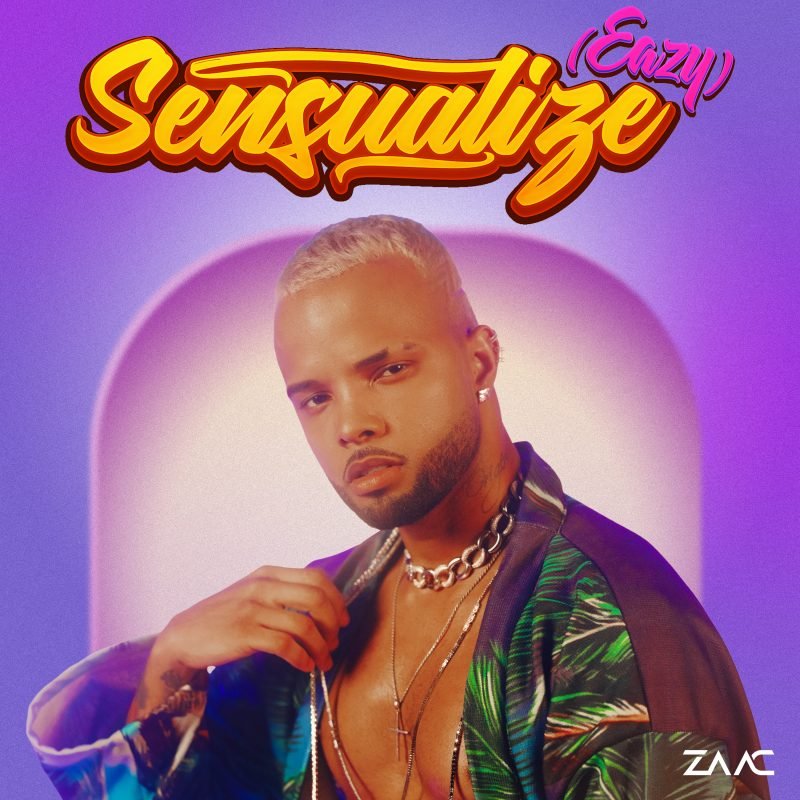 Capa de "Sensualize (eazy)", single de MC Zaac (Foto: Gabryel Sampaio)