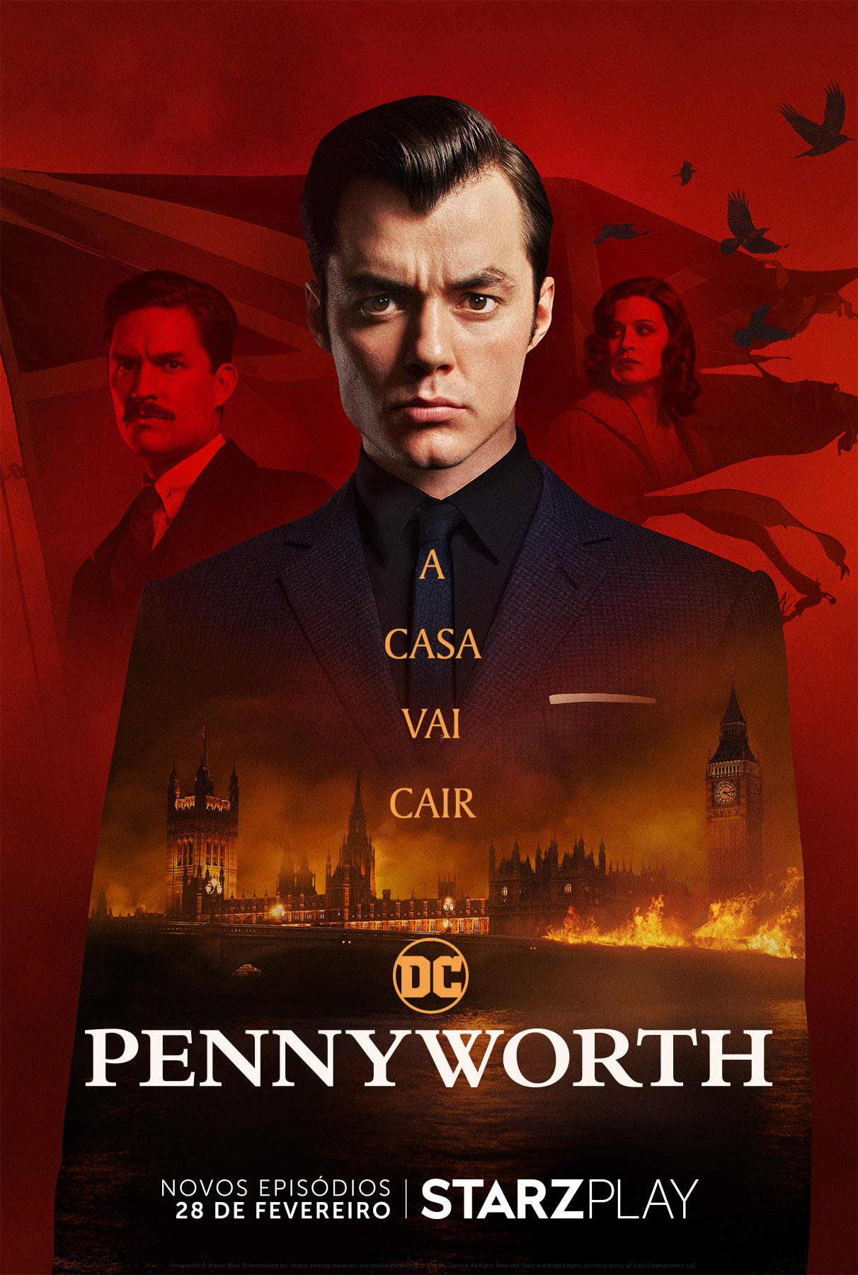 Pôster de "Pennyworth" (Foto: Divulgação)