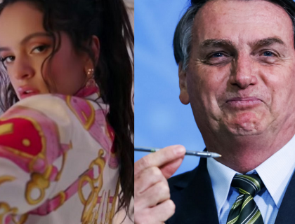 Imagem do post: Pasmem! Rosalía tem música com participação de Bolsonaro