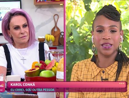 Imagem do post: BBB21: No “Mais Você”, Karol Conká fala sobre rejeição: “sou a nova Carminha”