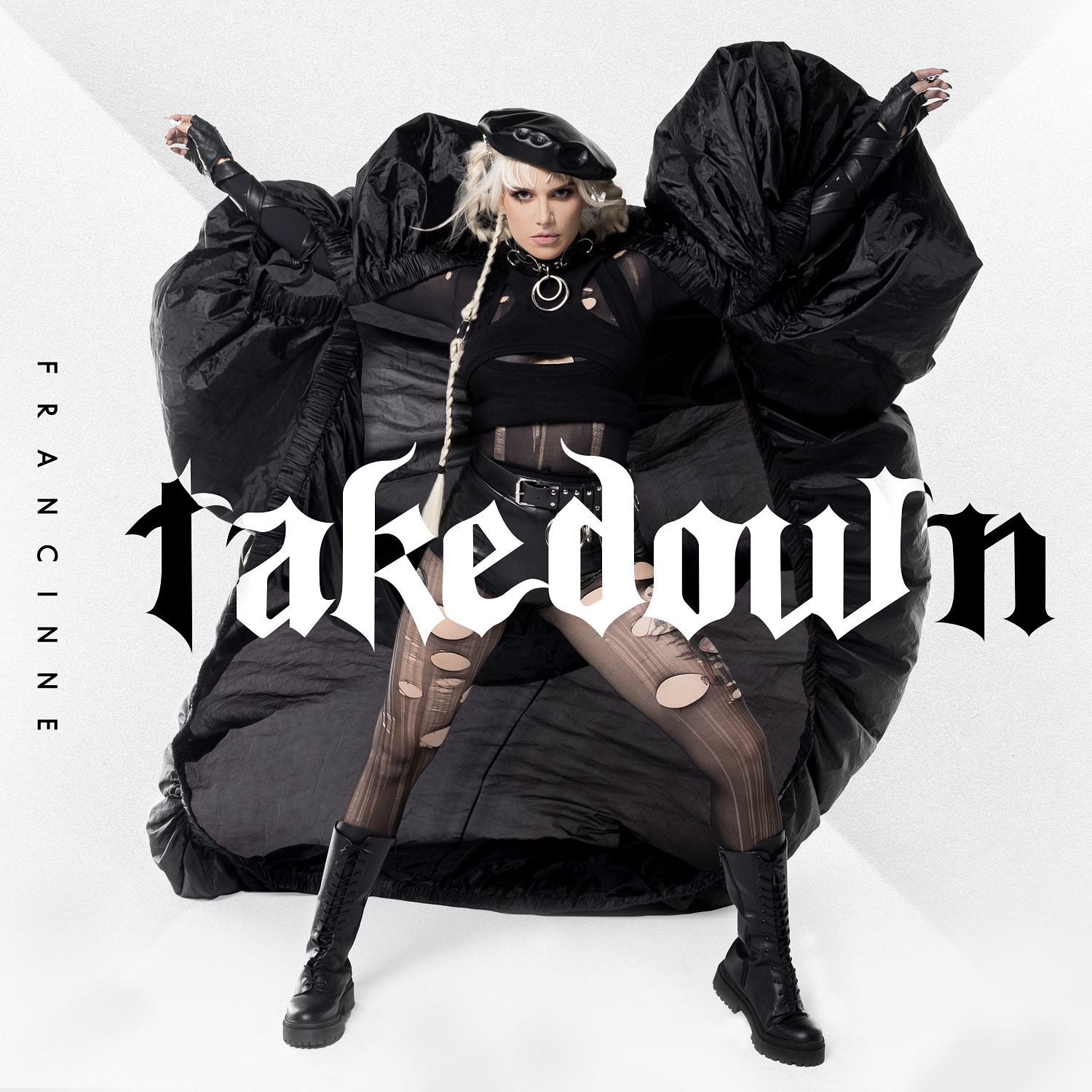 Capa de "Takedown", novo EP de Francinne (Foto: Felipe Garcia)