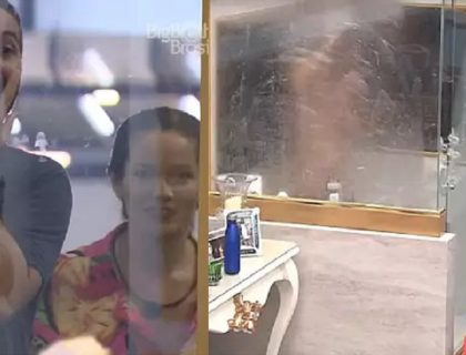 Imagem do post: VÍDEO | BBB21: Rodolffo toma banho pelado e brothers correm para ver: “Homem louco”