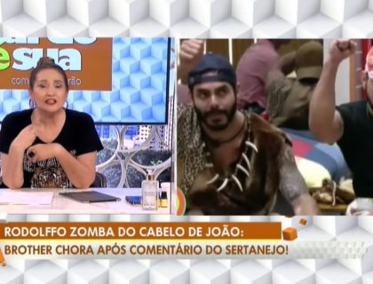 Imagem do post: VÍDEO | Sônia Abrão bate boca ao vivo com colunista que chamou Camilla de Lucas de militante seletiva