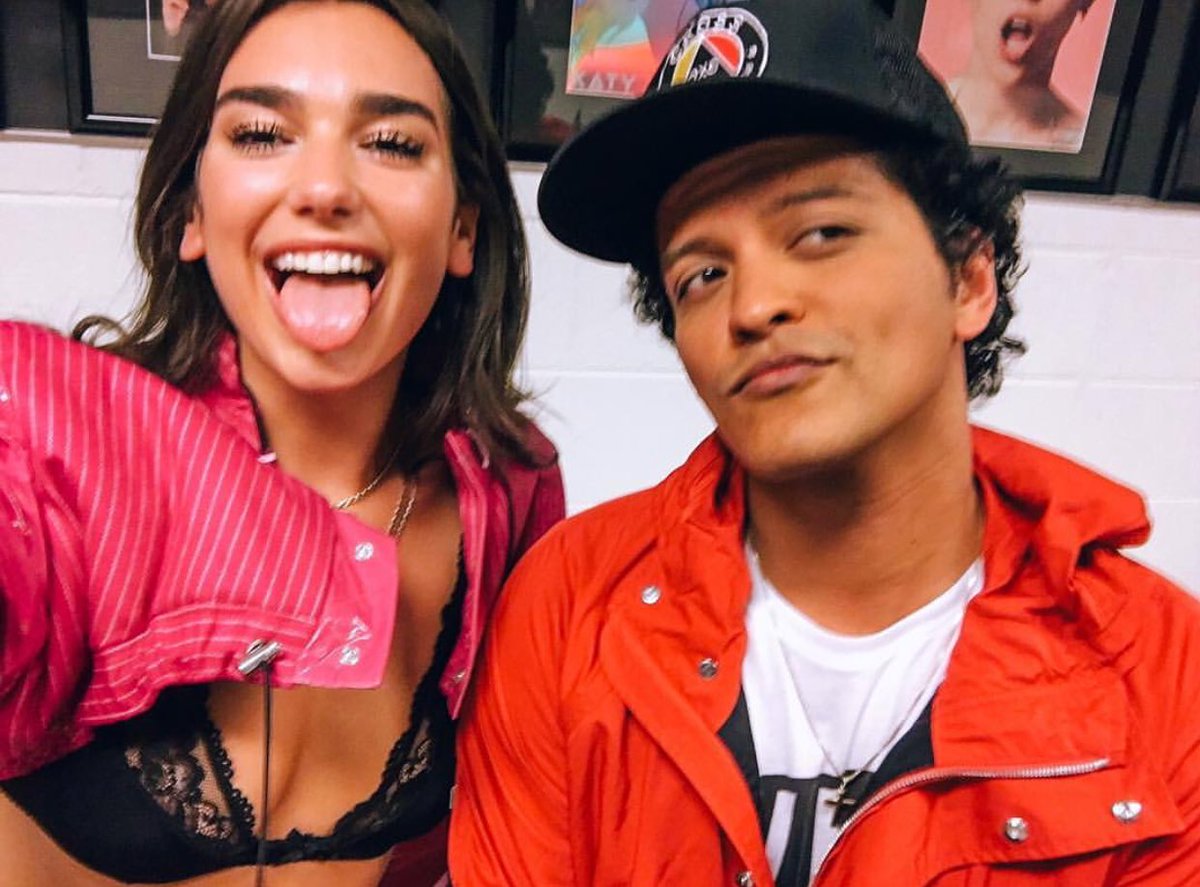 dua lipa bruno mars