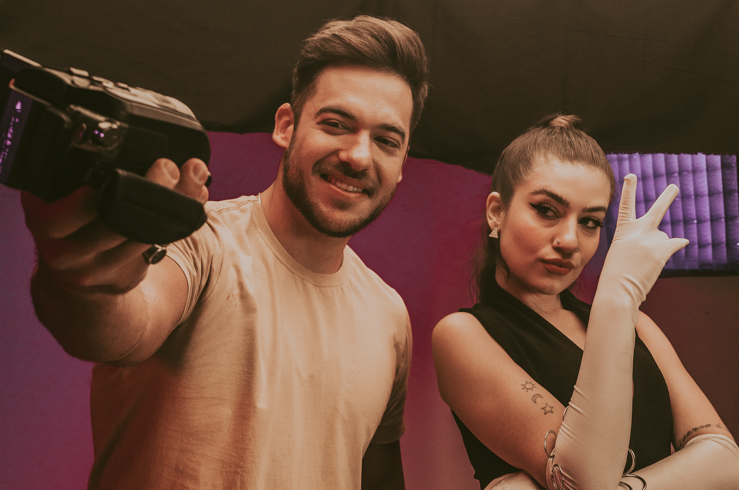 Gabriel Maqui e Clau - Crédito: Gabriel Mor