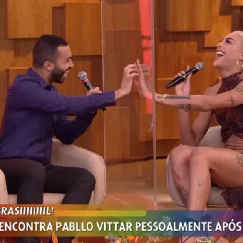 Imagem do post: Pabllo Vittar surpreende Gil do Vigor no “Encontro”