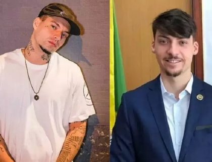 Imagem do post: Renan, filho de Bolsonaro, é comparado com Filipe Ret e artista se revolta: “Me erra!”