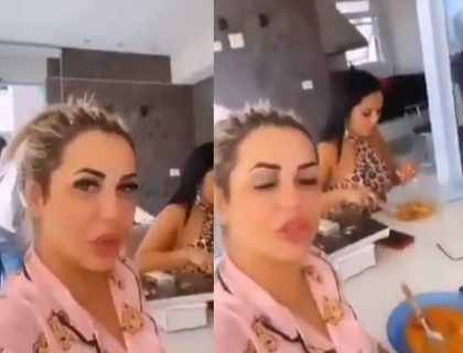 Imagem do post: Internautas encontram “pó suspeito” em vídeo de Deolane Bezerra, viúva de MC Kevin; assista