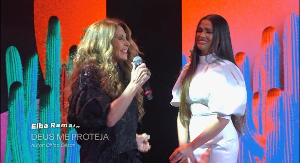 Elba Ramalho rasga elogios à Juliette: "Ela chegou como um gerador de energia para a música e para a arte"