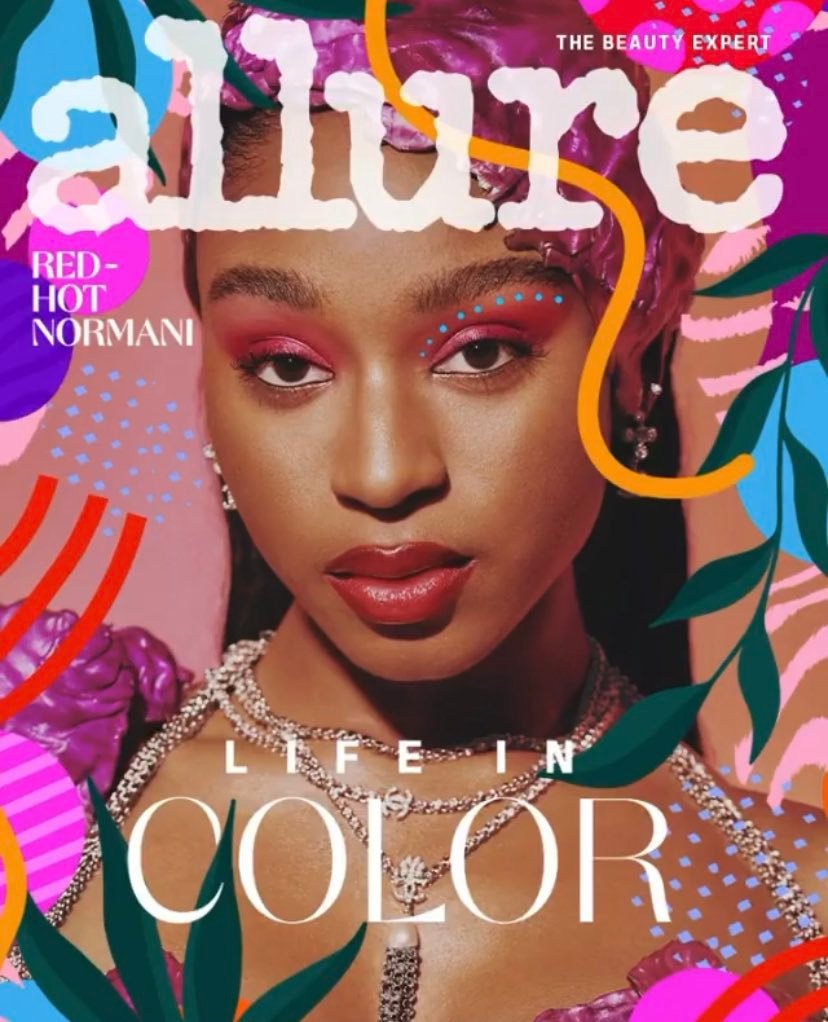Normani estampa capa da revista Allure - Foto: Reprodução