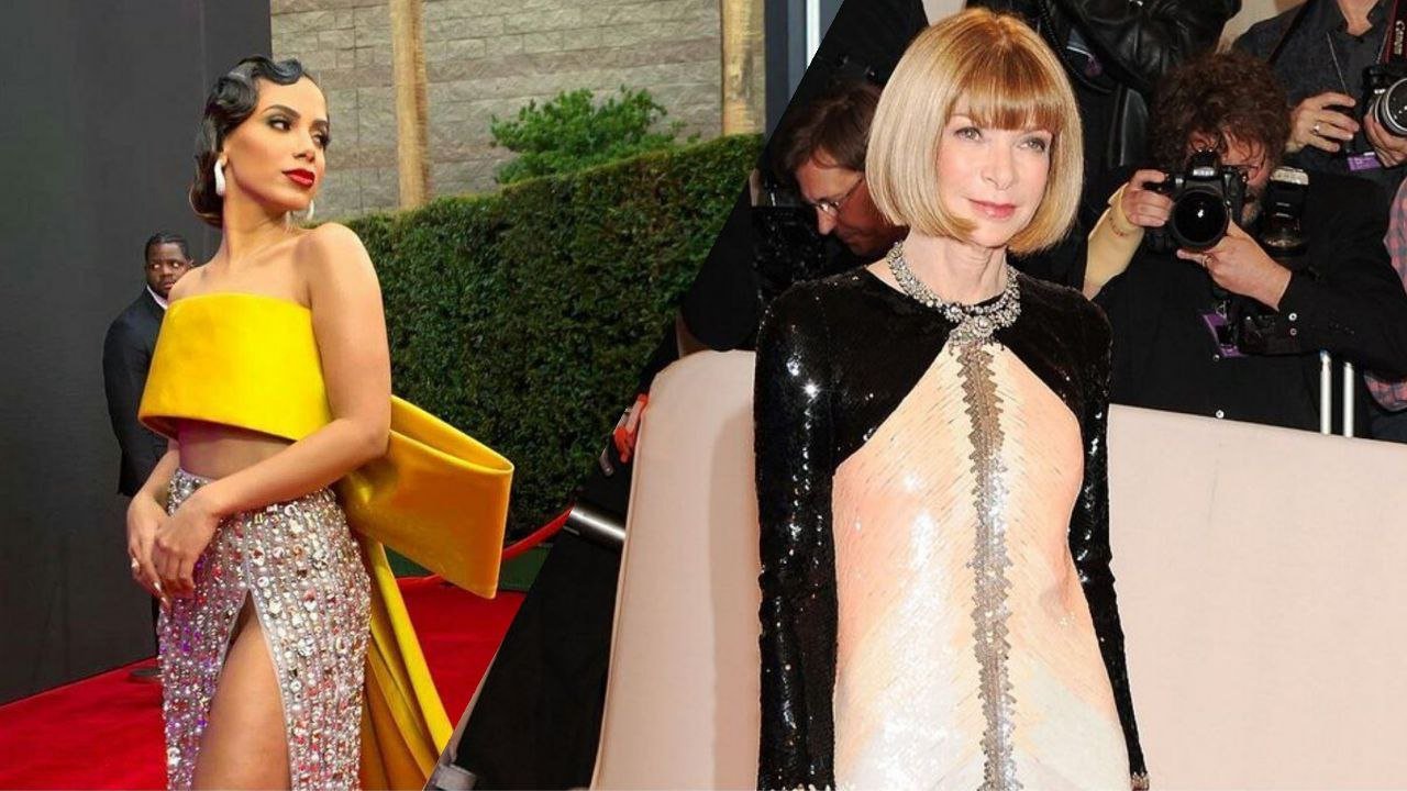 Anna Wintour escolheu o look de Anitta para o MET GALA