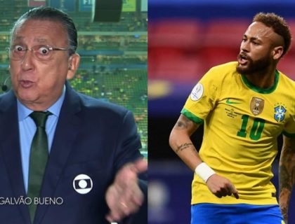 Imagem do post: Em áudio vazado, Galvão teria chamado Neymar de “idiota”; assista