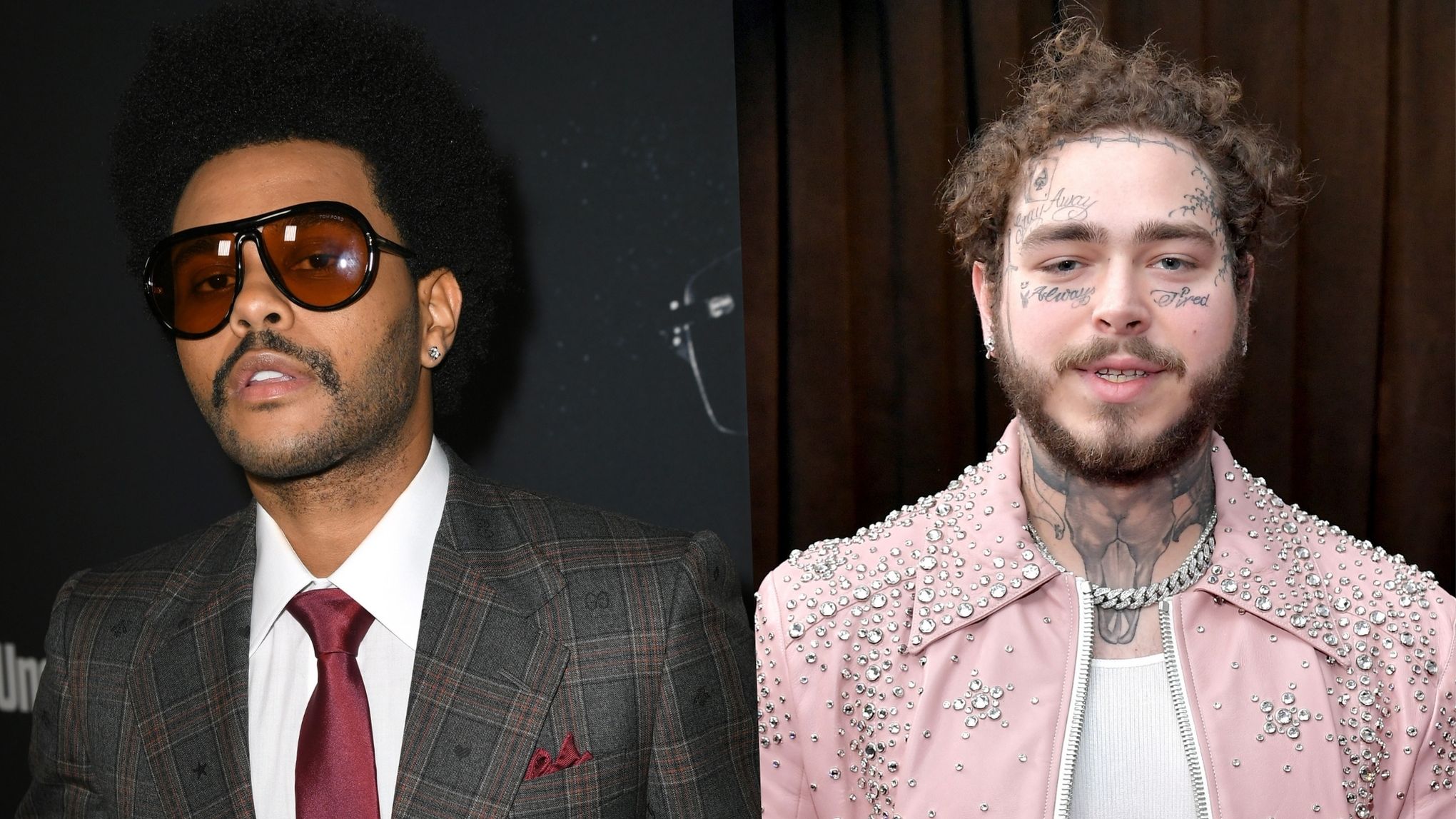 Post Malone the weeknd