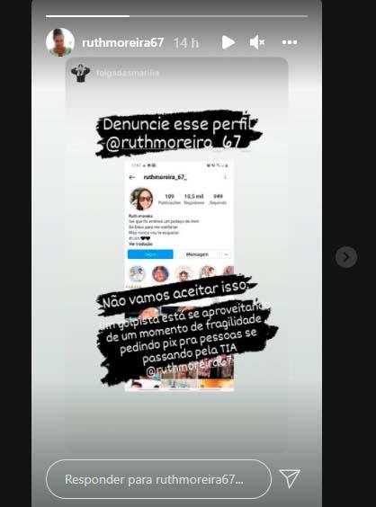 Mãe de Marília Mendonça alerta para golpe usando seu nome