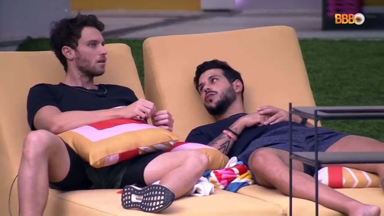 BBB22 Rodrigo e Lucas se desentendem por causa de Arthur