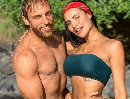 Imagem do post: Aline Mineiro e Léo Lins passam Réveillon juntos em clima de romance