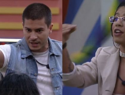 Imagem do post: BBB22: Arthur e Maria discutem feio após jogo da discórdia: “Vai toma no c*”; assista