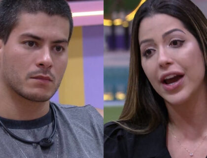 Imagem do post: Laís inventa mentira sobre Arthur Aguiar em despedida de Jade e web detona: “falsa”