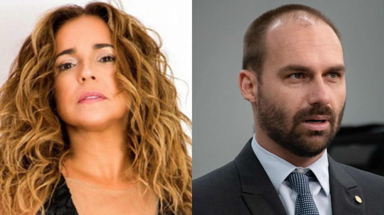 Daniela Mercury processa Eduardo Bolsonaro por espalhar fake news: "Criminoso"