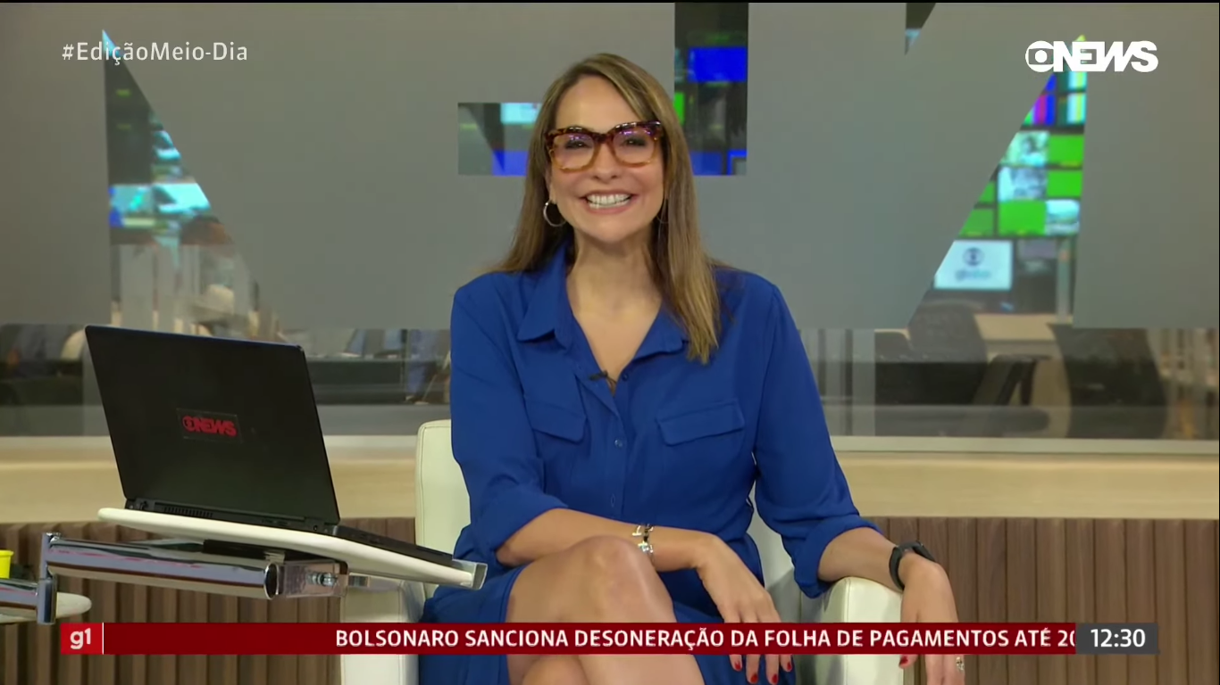 Imagem do post Troca de Maria Beltrão da GloboNews pela Globo divide opiniões na web