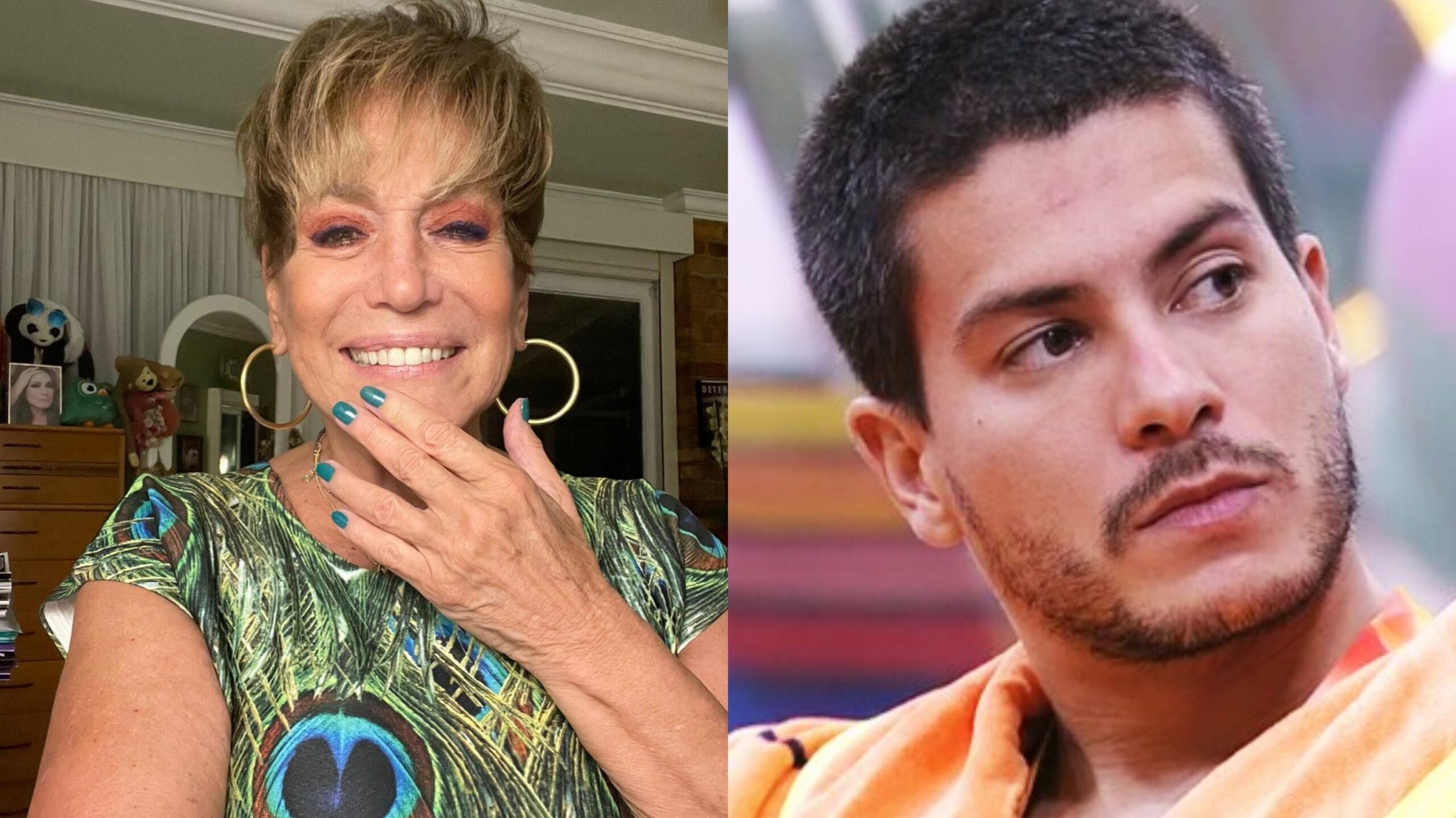 Susana Vieira revela torcida para a final do BBB22 e manda possível indireta para Arthur Aguiar: “Chatinho”