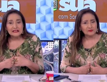 Imagem do post: Sonia Abrão comete gafe ao vivo e se desespera: “Vou ser demitida”