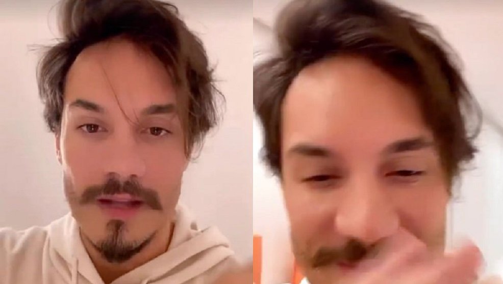 Ex-BBB Eliezer tenta dar carteirada e passa vergonha