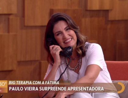 Imagem do post: Fátima Bernardes responde a Paulo Vieira sobre fim da TV Globinho: “Pelo amor de Deus, né?”