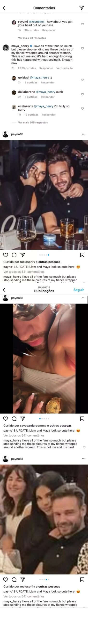 liam payne traição