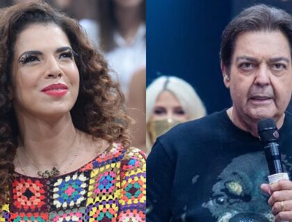 Imagem do post: Vanessa da Mata revela que já teve vontade de mandar Faustão calar a boca: “Nervosa”