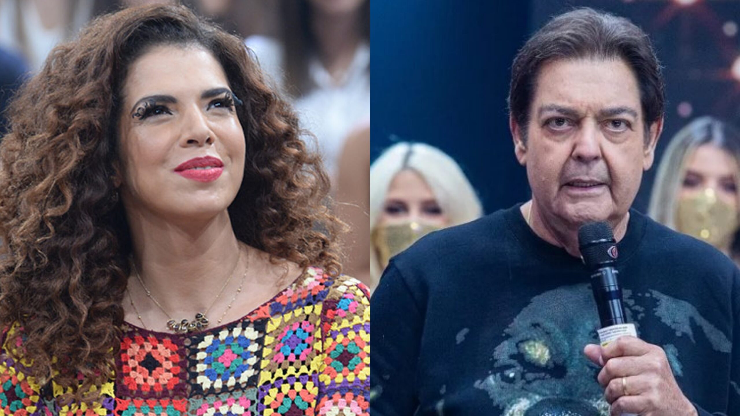 Imagem do post Vanessa da Mata revela que já teve vontade de mandar Faustão calar a boca: “Nervosa”