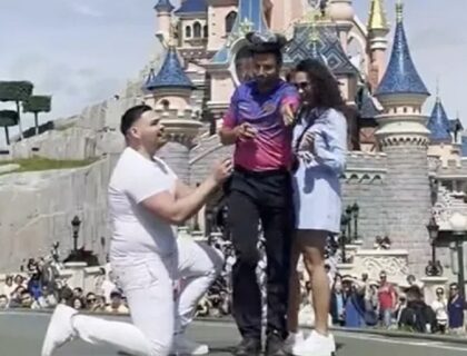 Imagem do post: Funcionário interrompe pedido de casamento em parque da Disney e vídeo viraliza; assista