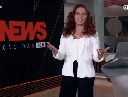 Imagem do post: Novos planos? GloboNews coloca Leilane Neubarth no lugar de César Tralli