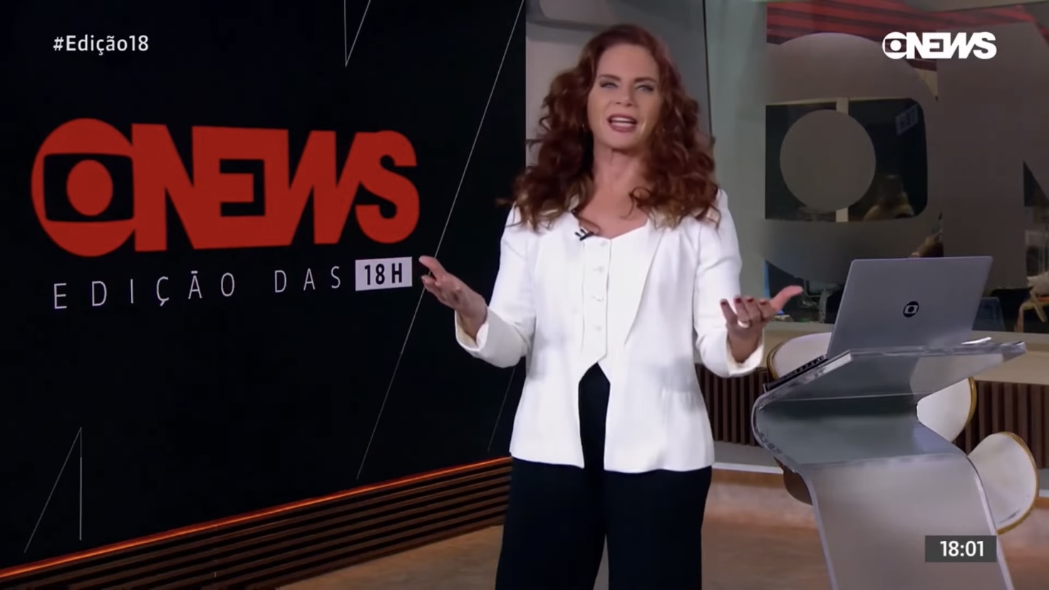 Imagem do post Novos planos? GloboNews coloca Leilane Neubarth no lugar de César Tralli