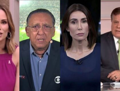 Imagem do post: Globo perde grandes nomes do entretenimento, jornalismo e esporte em menos de um ano