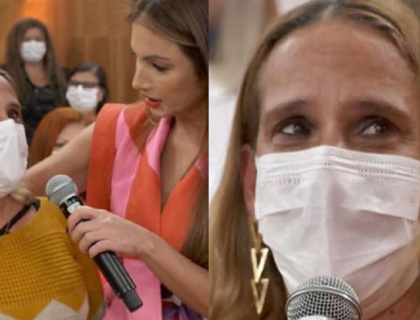 Imagem do post: Patrícia Poeta comete gafe “Encontro” e faz mulher que estava na plateia chorar ao vivo; veja vídeo