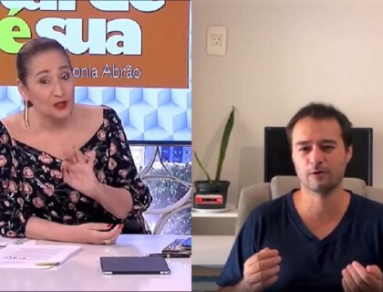 Imagem do post: Ao vivo, Sonia Abrão bate-boca com colunista por causa de apresentador da Globo: “Besta”