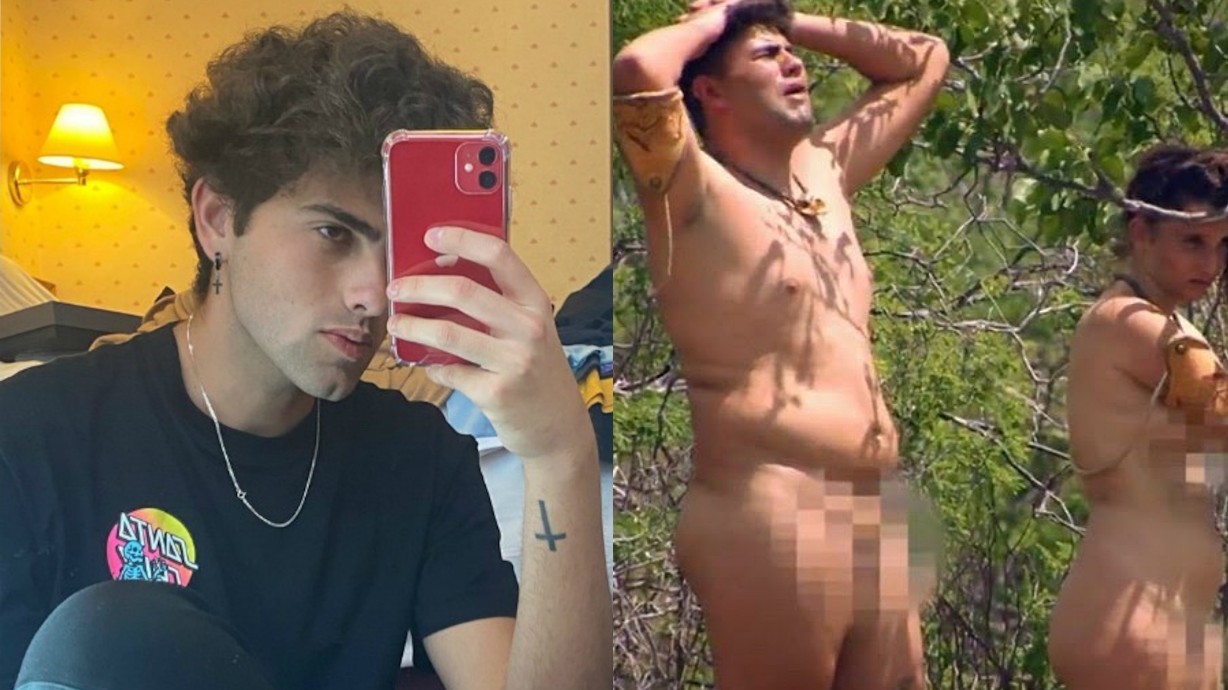 Imagem do post Roi? TikToker Mário Junior aparece irreconhecível, fica nu em reality e passa mal