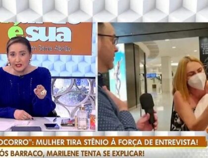 Imagem do post: Vídeo: Sonia Abrão esculacha esposa de Stênio Garcia após vídeo polêmico: “Agrediu o marido”