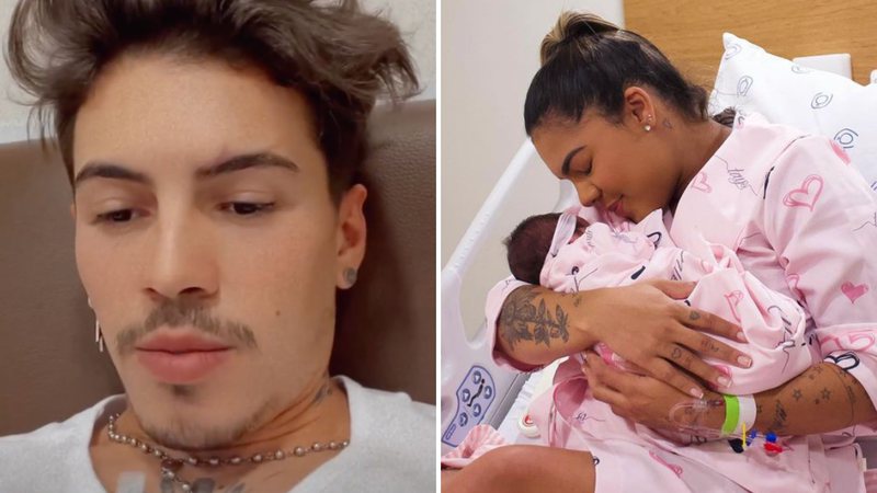 Tays Reis reclama de dores e passa por cirurgia de emergência; Biel surge abatido nas redes