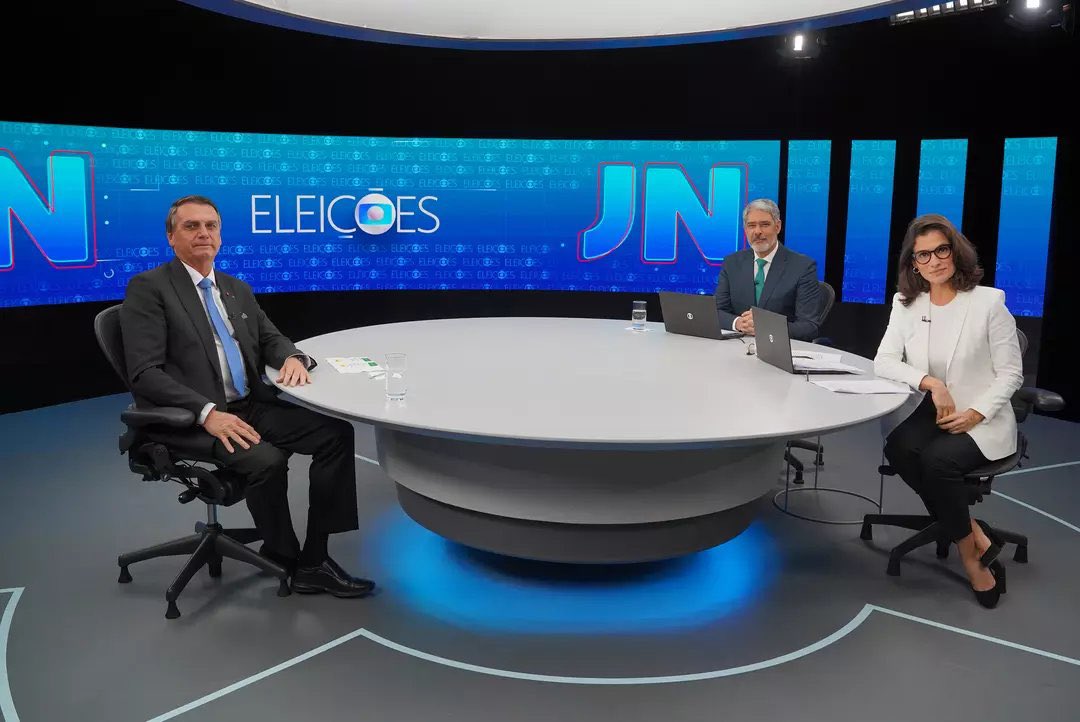 Jair Bolsonaro no Jornal Nacional