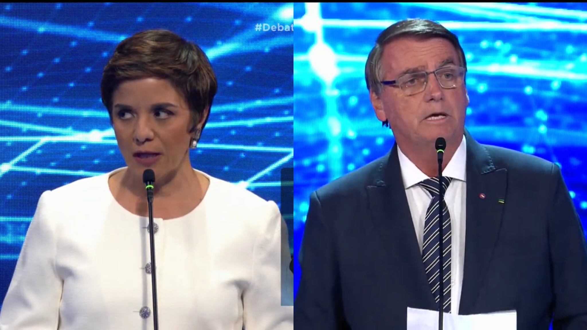 Imagem do post Jornalista da TV Cultura é atacada por Bolsonaro durante Debate na Band