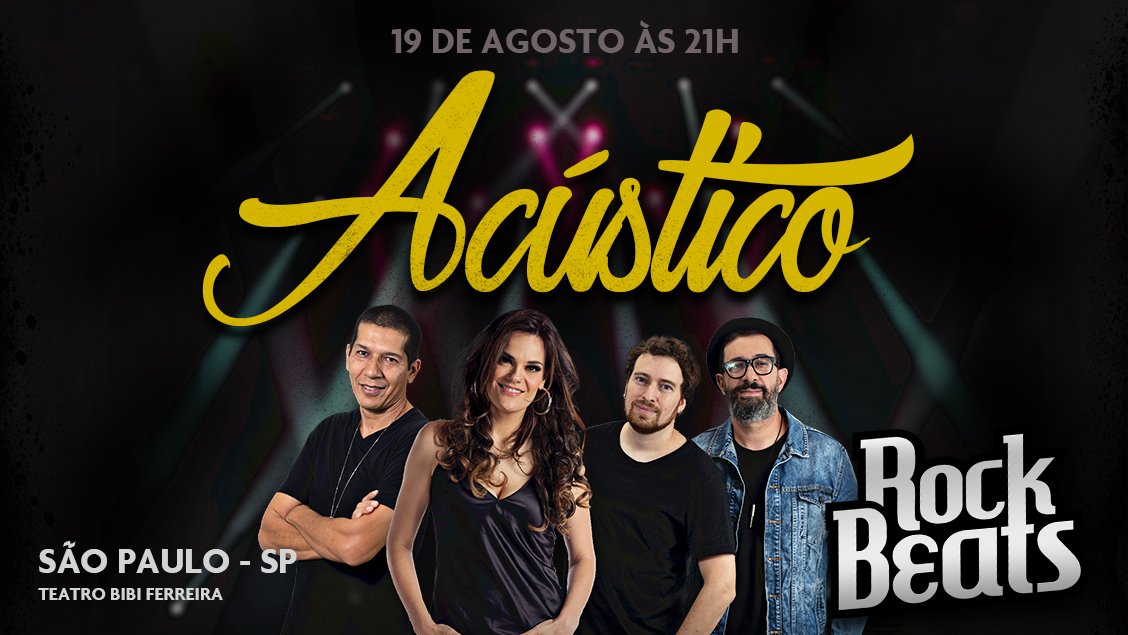 Brasilienses da Rock Beats desembarcam em São Paulo com o show “Especial Acústico”