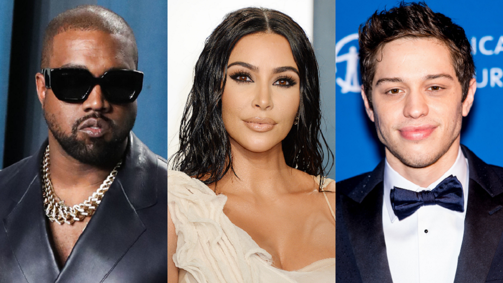 Kanye West debocha da separação de Pete Davidson e Kim Kardashian