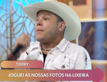 Imagem do post: Internautas criticam Tierry após apresentação no ‘Encontro’: “Fica gemendo”